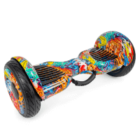 Гироскутер GT Aqua Premium 10.5&quot; Оранжевый Граффити